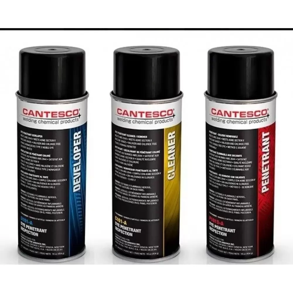 Kit de Liquidos Penetrantes Cantesco 